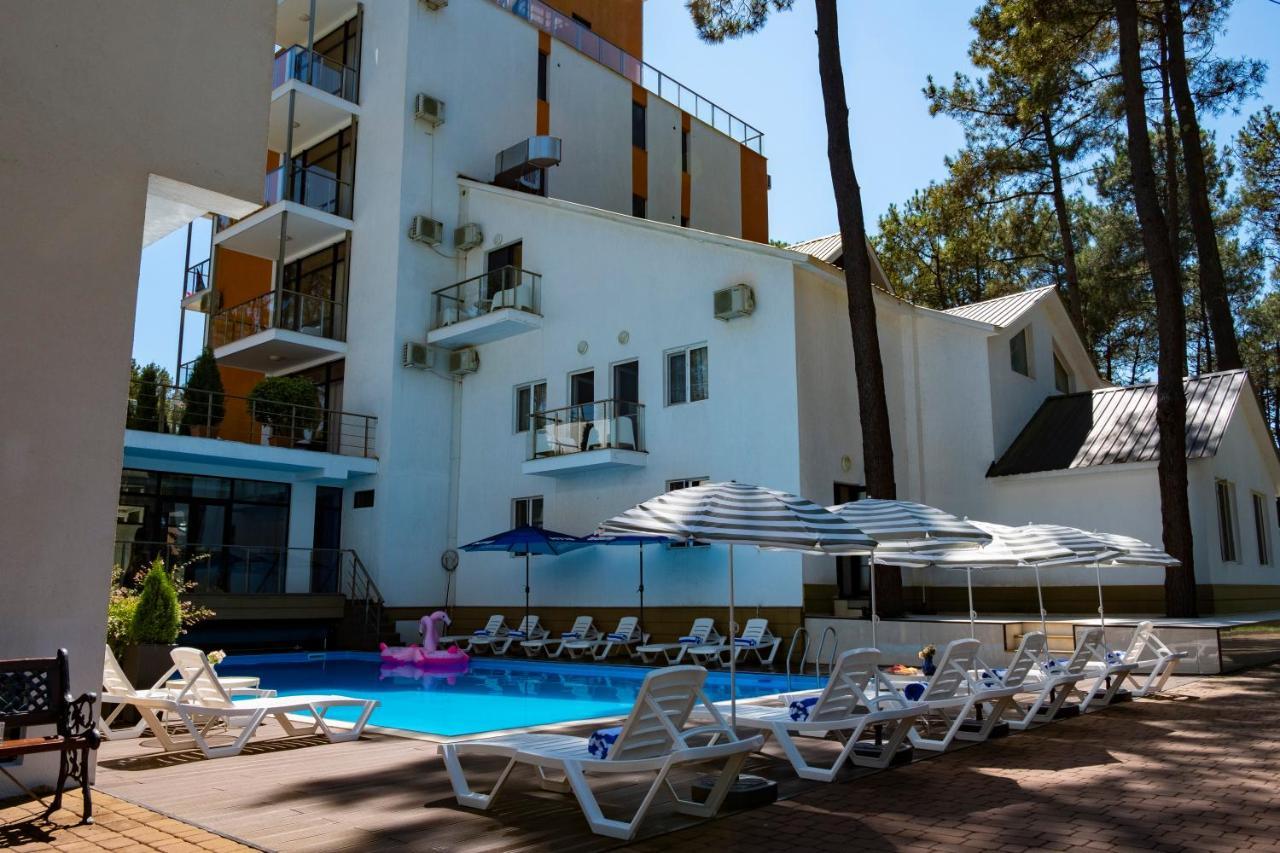 Buxus Hotel Shekvetili Bagian luar foto